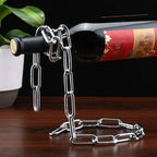 Levino Weinflaschenhalter mit Schwebendem Design aus Metall