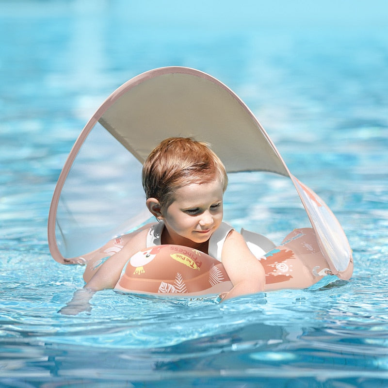 AquaNest Baby Schwimmring mit Sonnendach