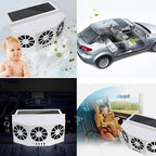 SolarVent AutoFresh bilventilator med solpanel til bilvindue