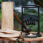 HolzKraft Ringspalter Gusseisen Sicher Effizient Brennholz
