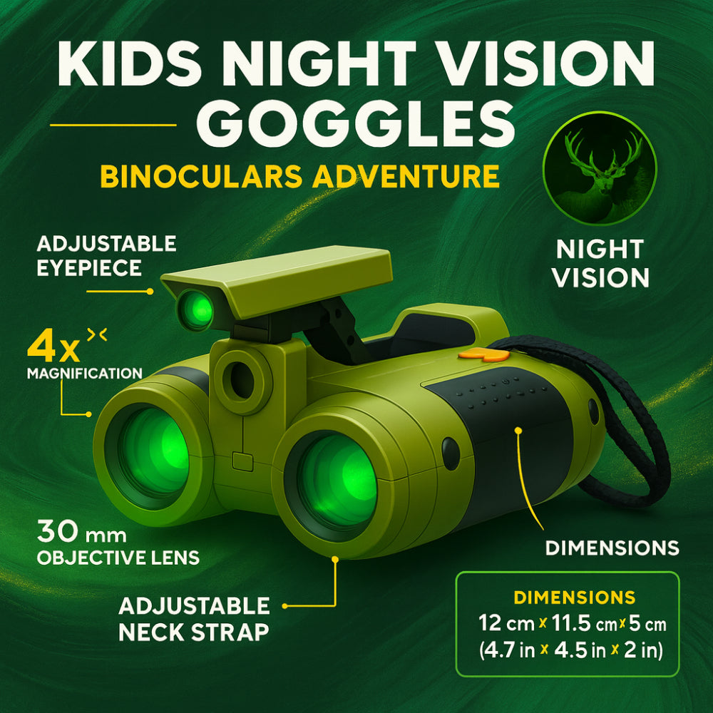 NightScout Kinder Fernglas mit 4-facher Vergrößerung