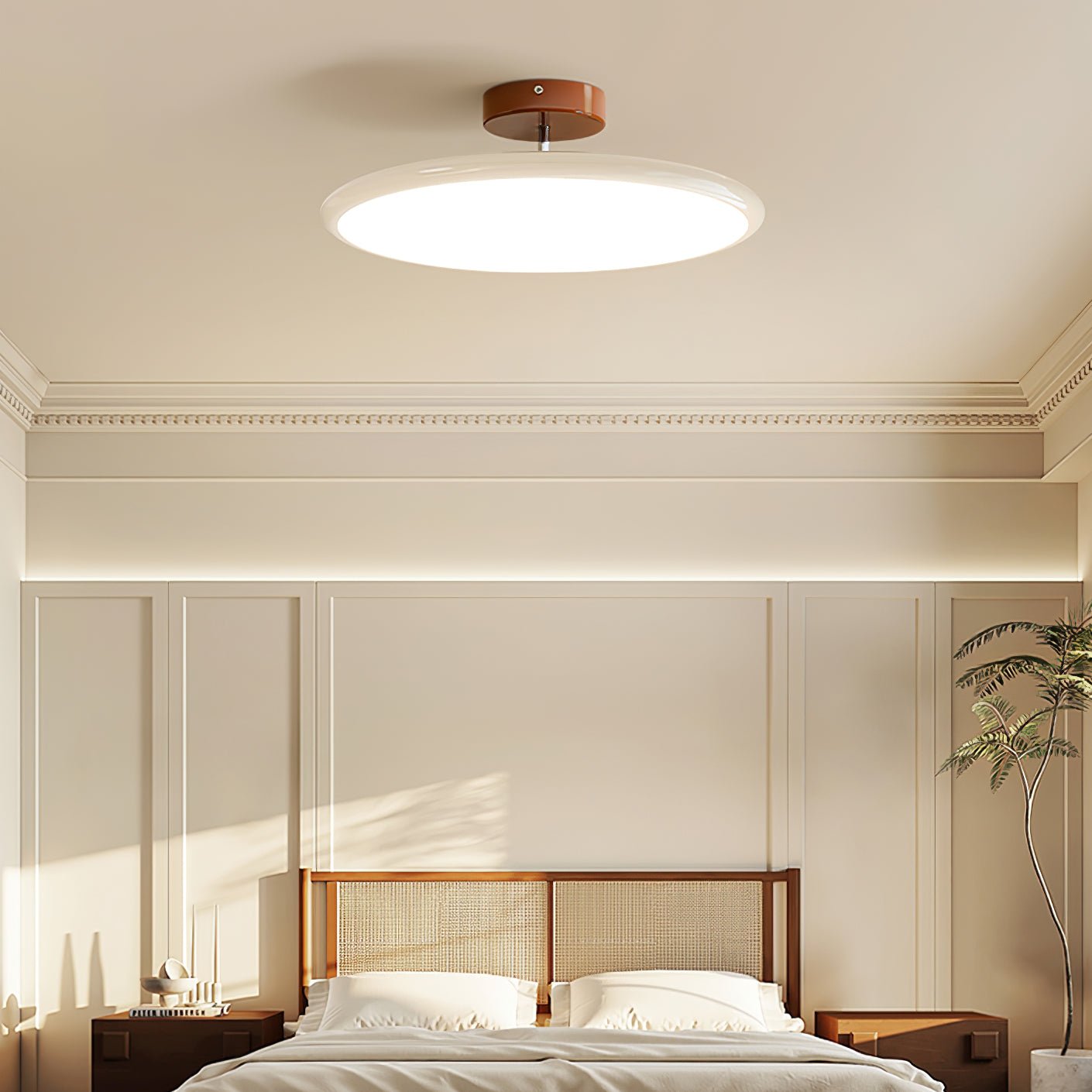 Regulowana LED Lampa sufitowa z obrotowym reflektorem