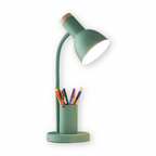 Lampa stołowa LED metalowa E27 do wnętrz