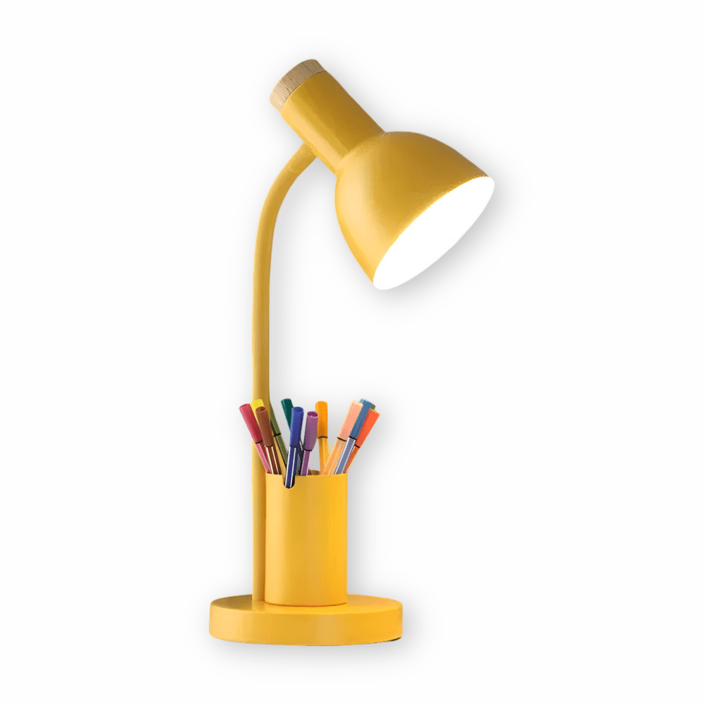 Lampa stołowa LED metalowa E27 do wnętrz