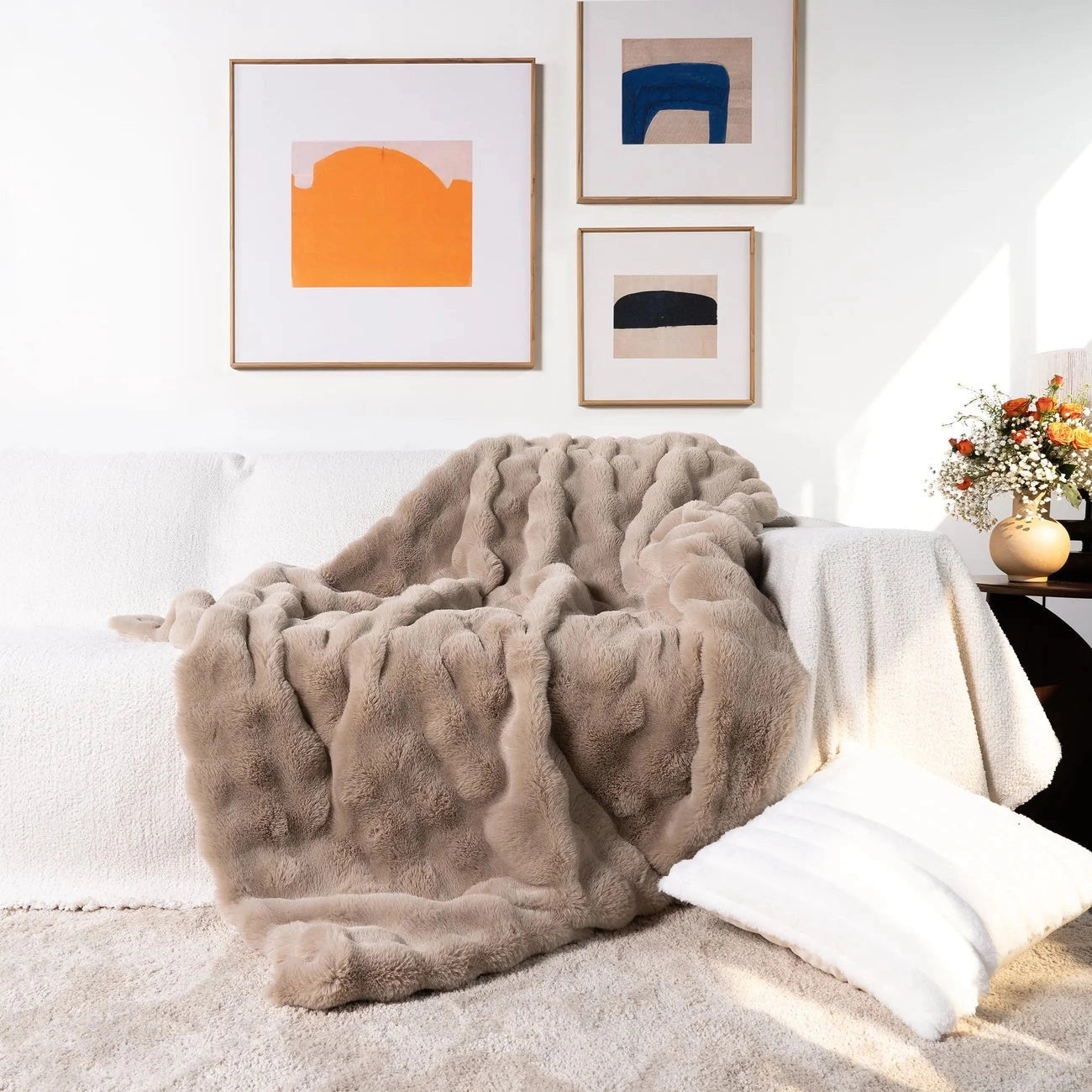Gewichtsdecke 160 x 200 cm Individuelle Fertigung für das Schlafzimmer