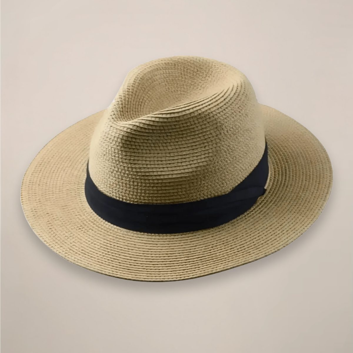 SommerKrone Panama hat til herrer med bred skygge