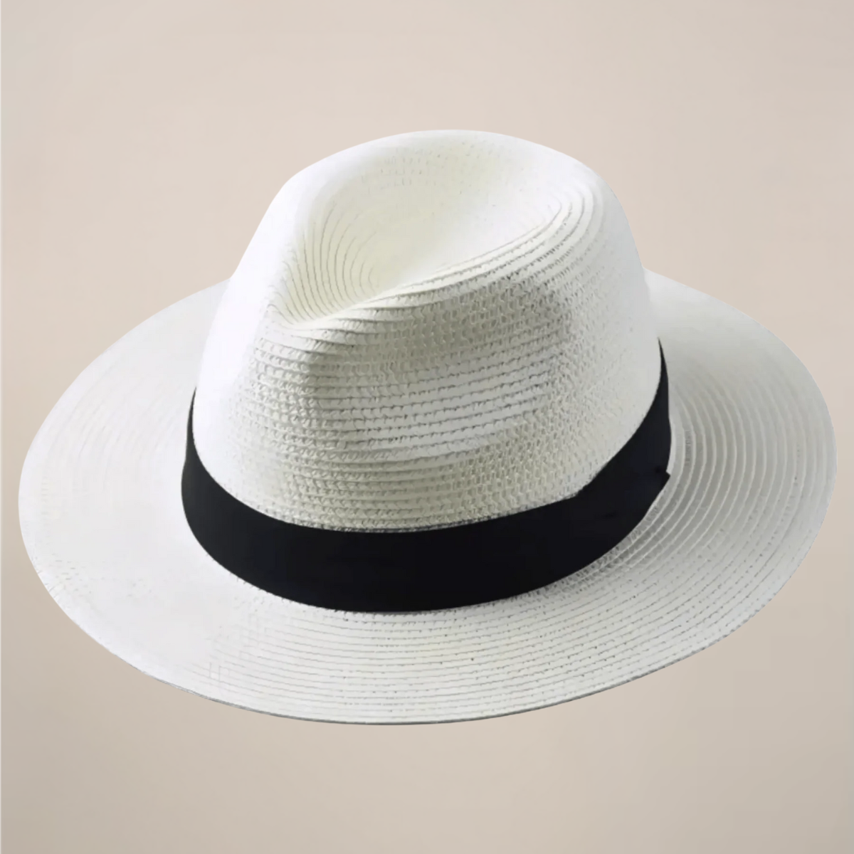 SommerKrone Panama hat til herrer med bred skygge