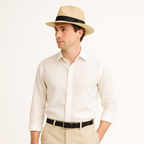SommerKrone Panama hat til herrer med bred skygge