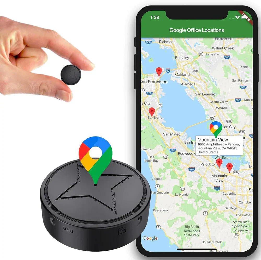 Magnetischer Fahrzeug-Tracker Mini Ortungsgerät Echtzeit