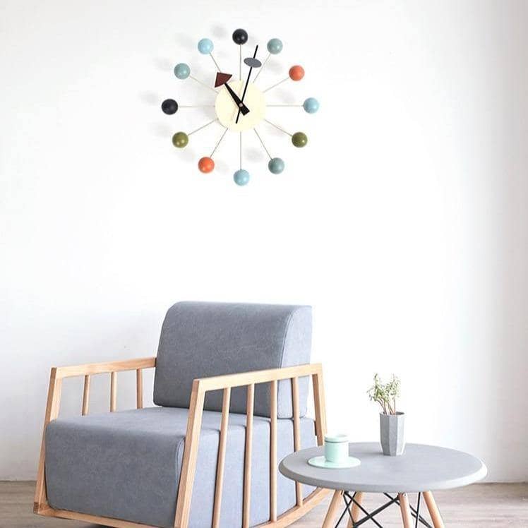 ZeitForm 3D Wanduhr Modern Geräuschlos Wohnzimmer