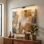 Lineare LED Spiegelleuchte für Badezimmer und Waschtisch