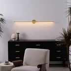 Lineare LED Spiegelleuchte für Badezimmer und Waschtisch