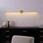 Lineare LED Spiegelleuchte für Badezimmer und Waschtisch