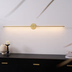 Lineare LED Spiegelleuchte für Badezimmer und Waschtisch