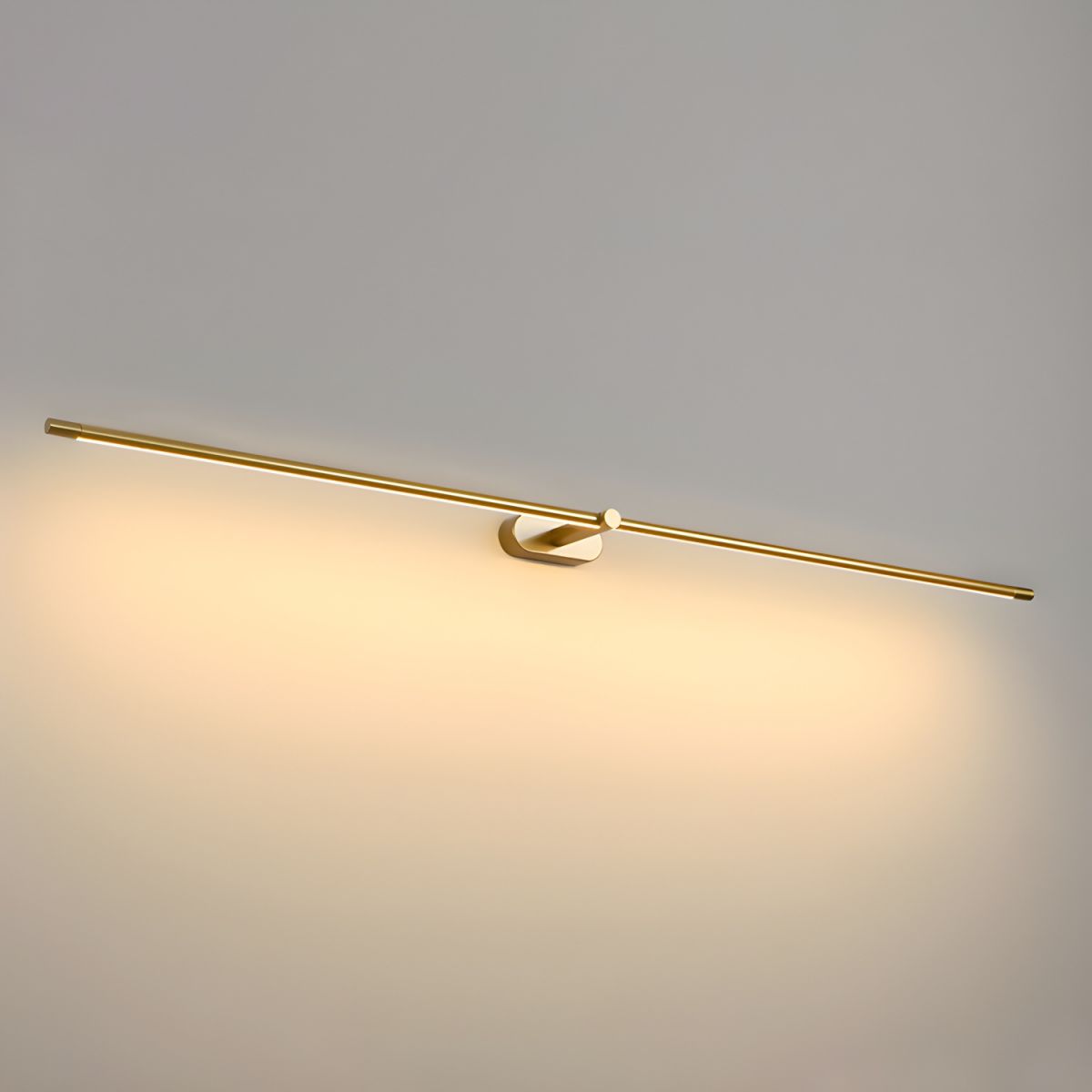 Lineare LED Spiegelleuchte für Badezimmer und Waschtisch