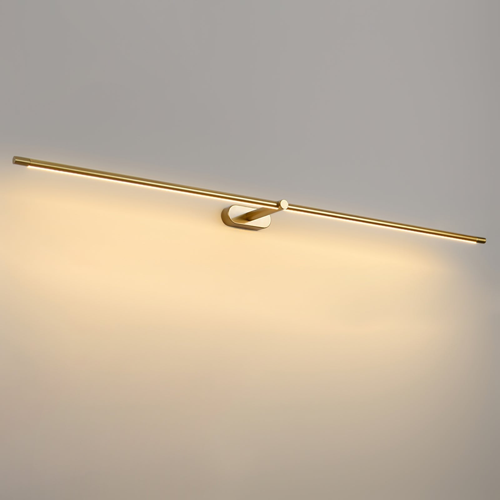 Lineare LED Spiegelleuchte für Badezimmer und Waschtisch