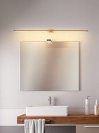 Lineare LED Spiegelleuchte für Badezimmer und Waschtisch