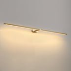 Lineare LED Spiegelleuchte für Badezimmer und Waschtisch