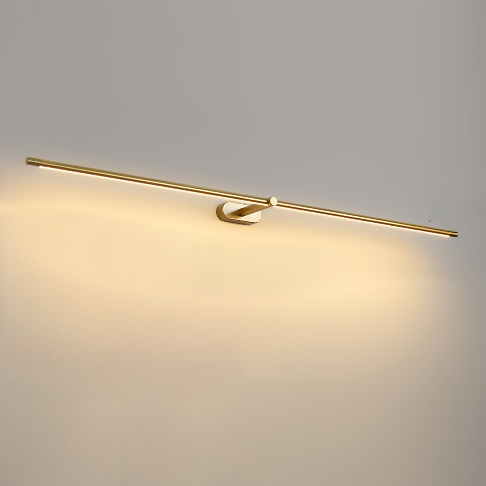 Lineare LED Spiegelleuchte für Badezimmer und Waschtisch