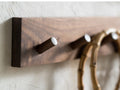 NaturHolz Wandgarderobe Minimalistisch Flur Hakenleiste