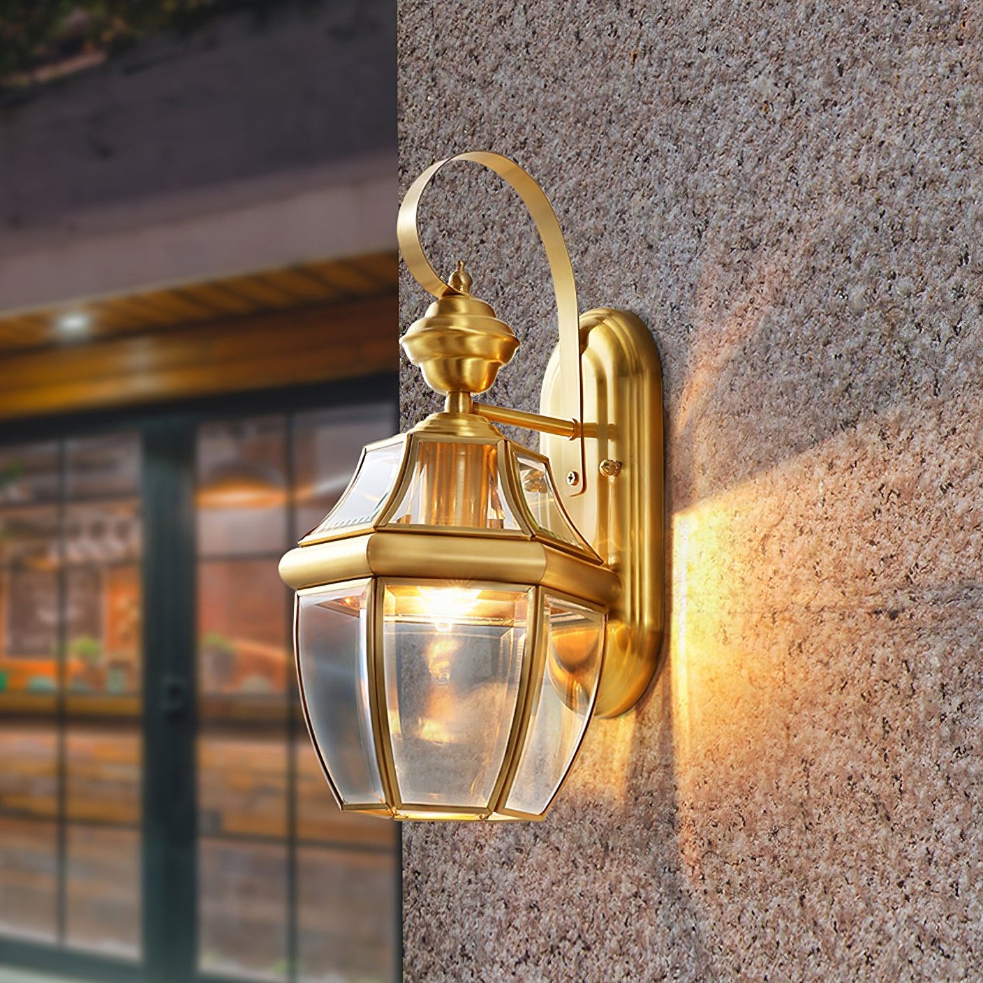 NewburyLux Außenwandlaterne im Vintage-Stil