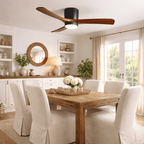 LED Deckenlampe mit Ventilator und Fernbedienung