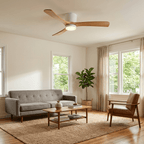 LED Deckenlampe mit Ventilator und Fernbedienung