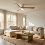 LED Deckenlampe mit Ventilator und Fernbedienung