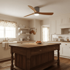 LED Deckenlampe mit Ventilator und Fernbedienung