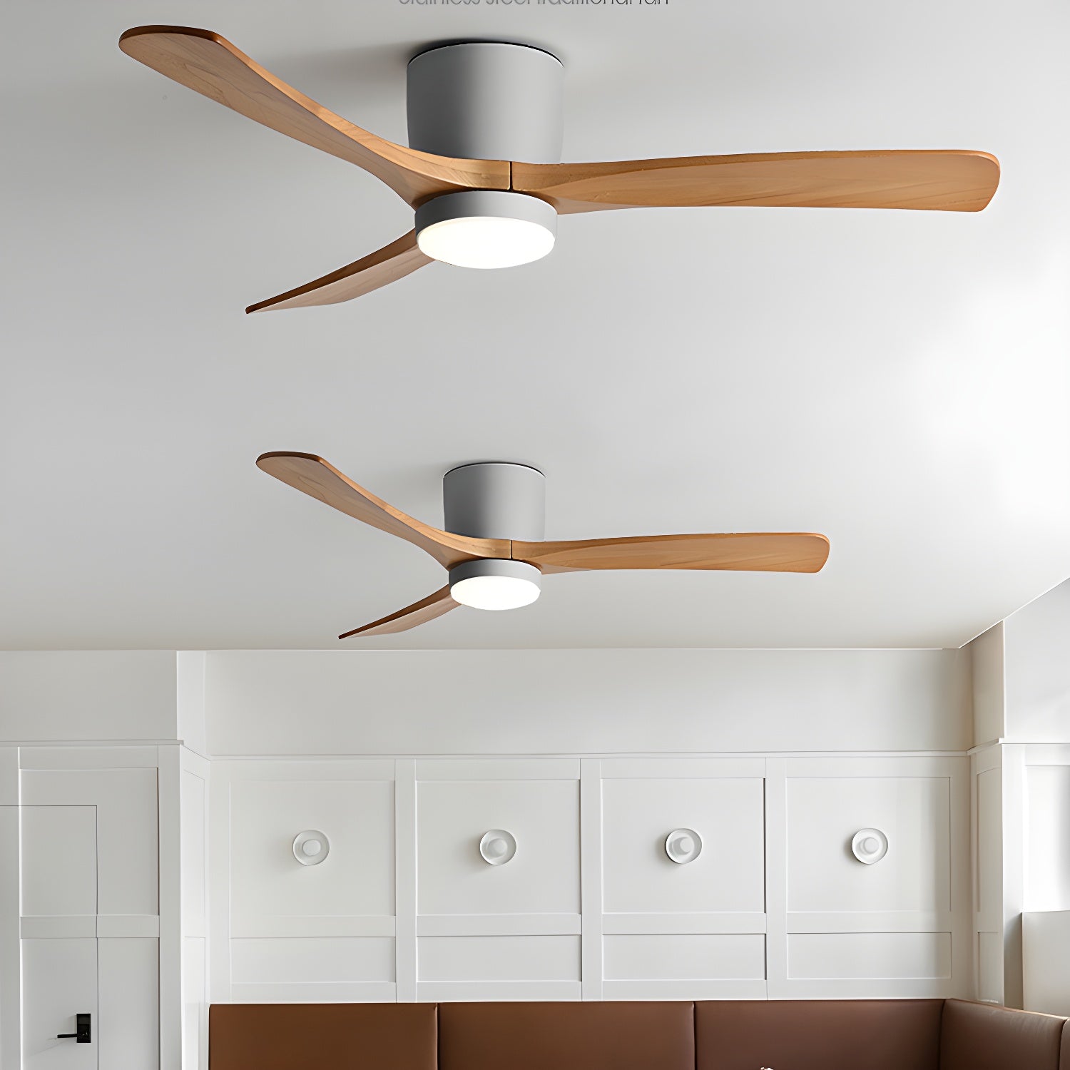 LED Deckenlampe mit Ventilator und Fernbedienung