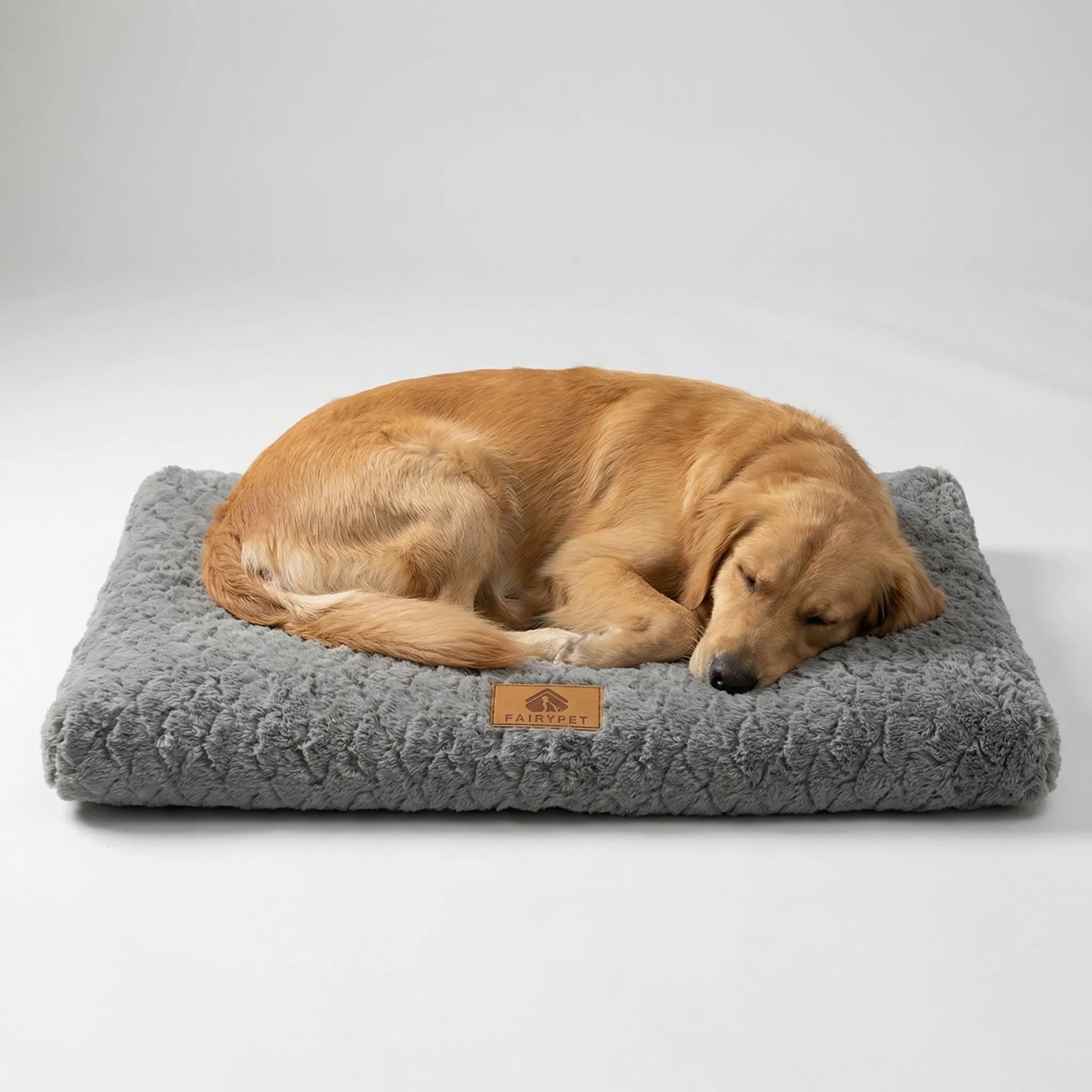 KuschelNest Hundematte mit Waschbarem Bezug und Rutschschutz
