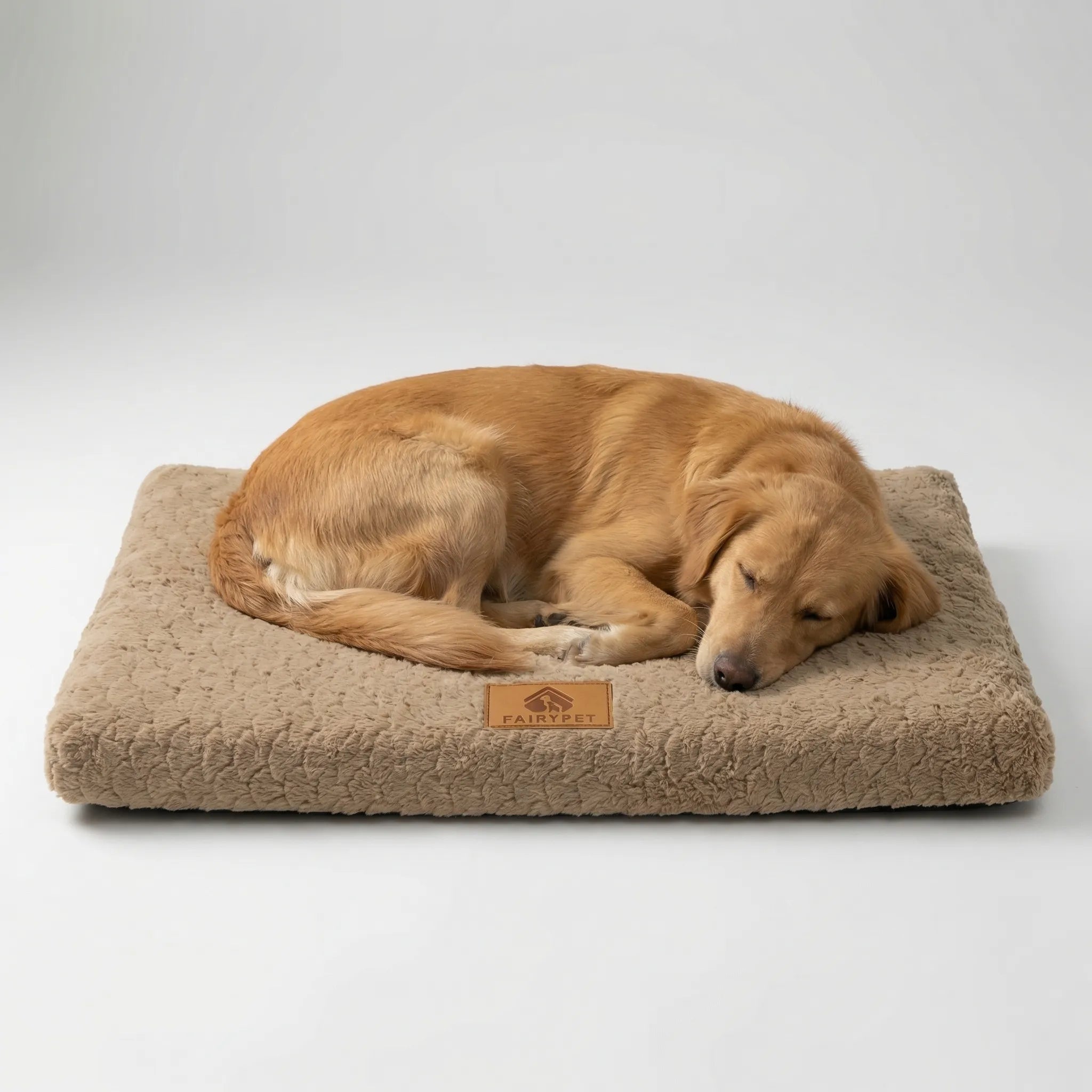 KuschelNest Hundematte mit Waschbarem Bezug und Rutschschutz
