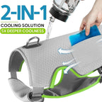 CoolPaws Hundekølevest med køleelement