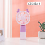 Tierino Mini Handventilator mit Tiermotiv und USB-Aufladung