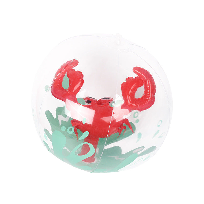 MeloniBall Aufblasbarer Wasserball mit Wassermelonen-Design für Sommer