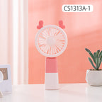 Tierino Mini Handventilator mit Tiermotiv und USB-Aufladung