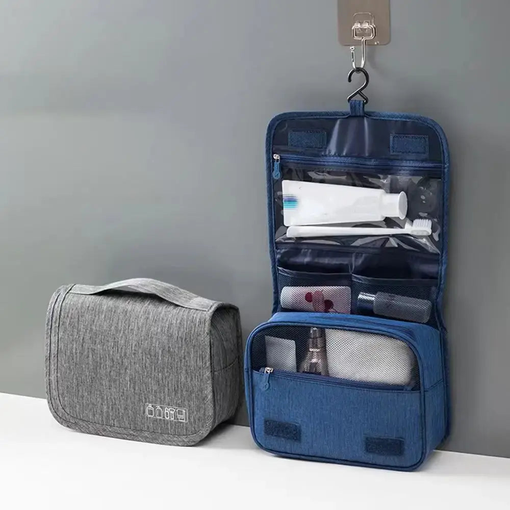 TravelNest Kosmetiktasche mit Aufhängehaken und Fächersystem