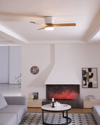 LED Deckenlampe mit Ventilator und Fernbedienung