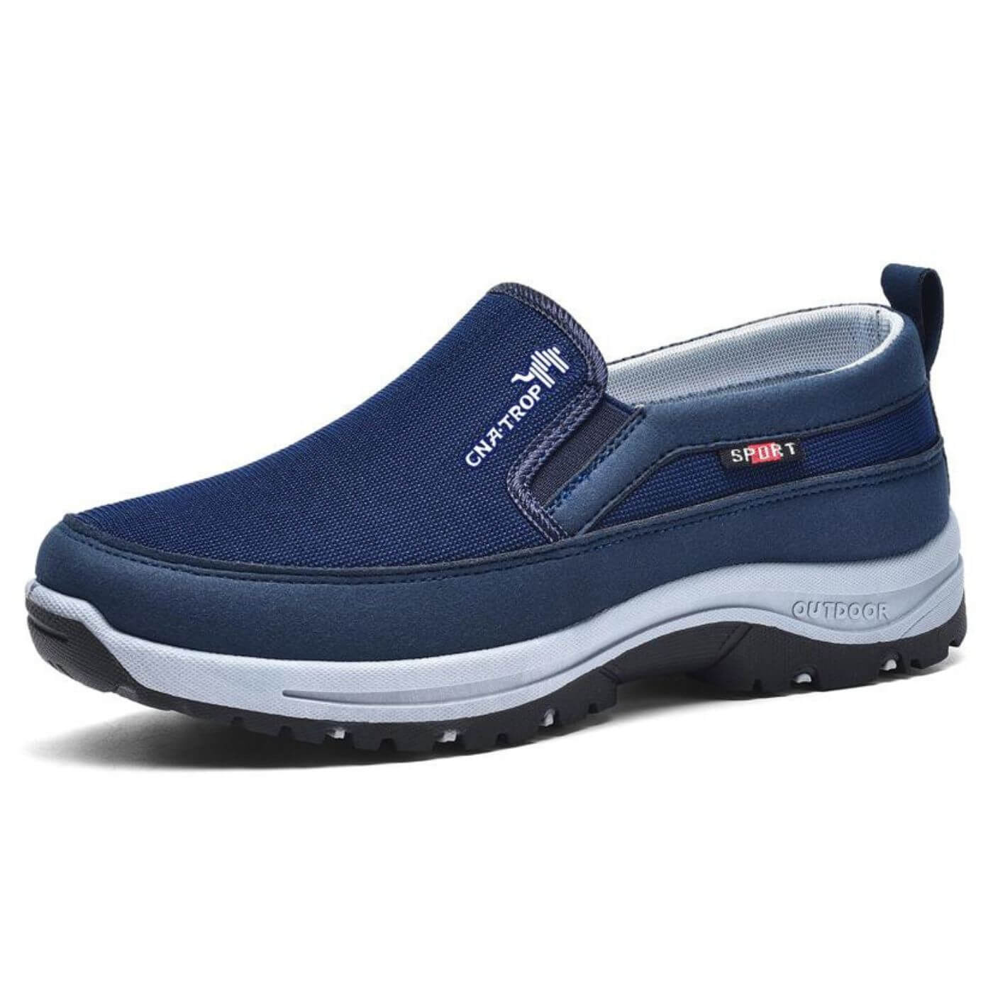 KomfortTritt Herren Slip-On Freizeitschuhe