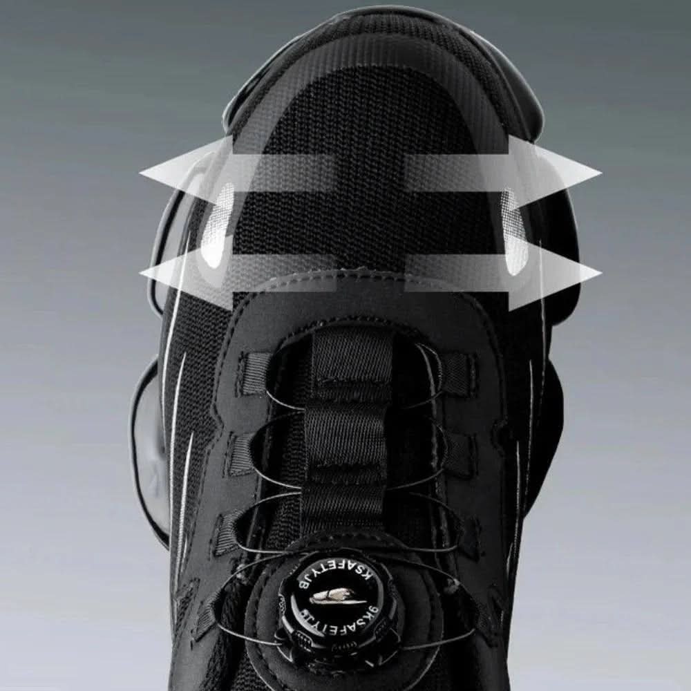 WorkStride buty ochronne z szerokim czubkiem i wygodną podeszwą