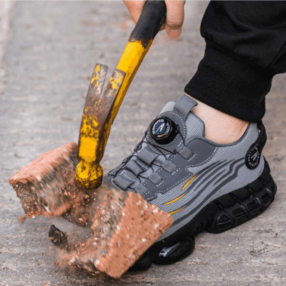 WorkStride buty ochronne z szerokim czubkiem i wygodną podeszwą