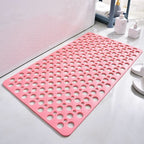 SafeStep Rutschfeste Duschmatte mit Saugnäpfen und Wasserablauf