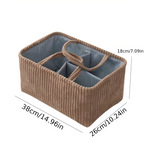 BabyNest Organizer für Windeln und Babyzubehör mit Fächersystem