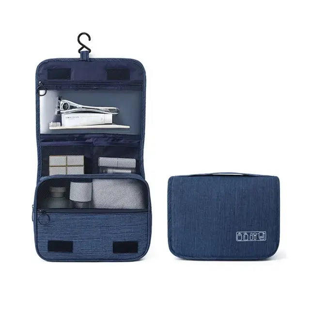 TravelNest Kosmetiktasche mit Aufhängehaken und Fächersystem