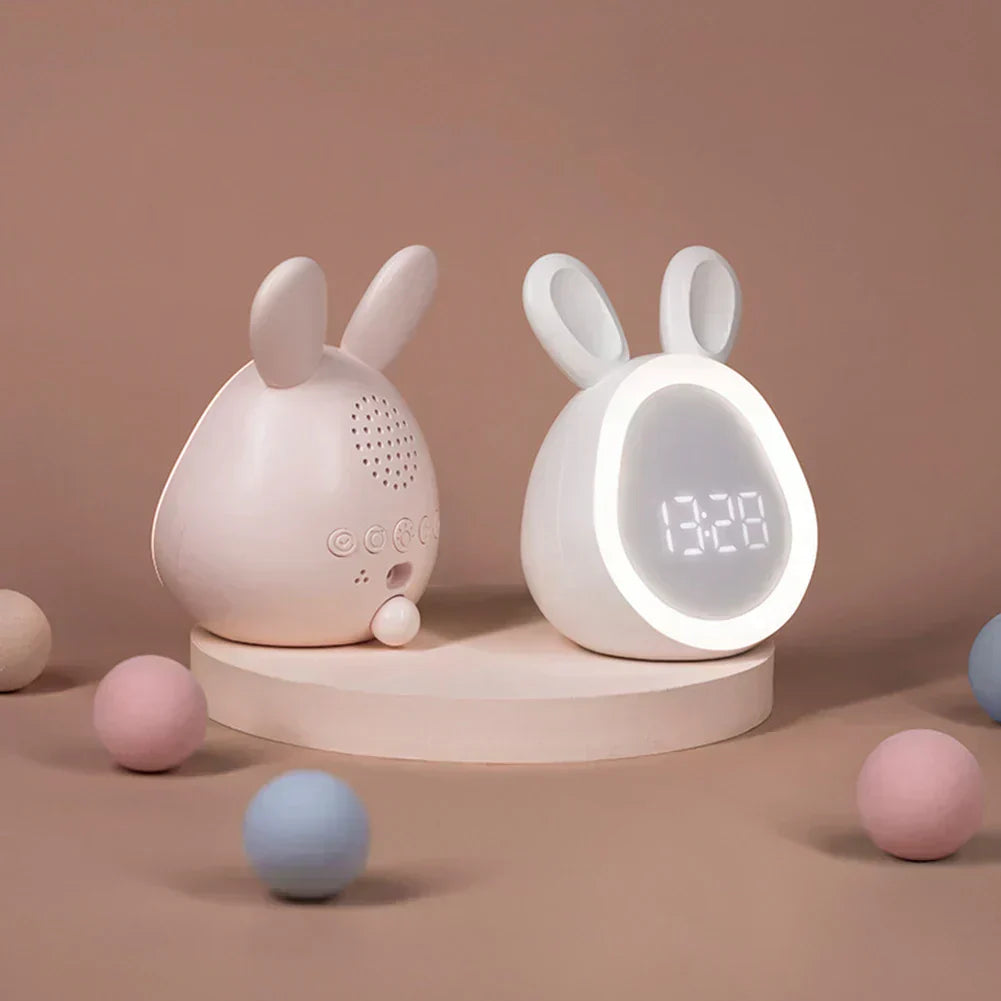 HasiLicht Kinderwecker LED Nachtlicht Hasen Stil USB