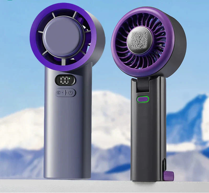 FrostWave Flex mini ventilator med batteri & 100 hastighedstrin