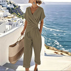 LineaForm Zweiteiler Damen – Wickeloberteil mit Passender Hose