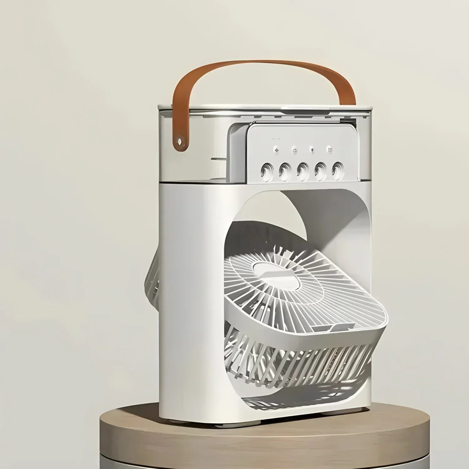 AquaGlow AirCool Luftkühler mit 600ml Tank & LED Beleuchtung