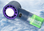 FrostWave Flex mini ventilator med batteri & 100 hastighedstrin