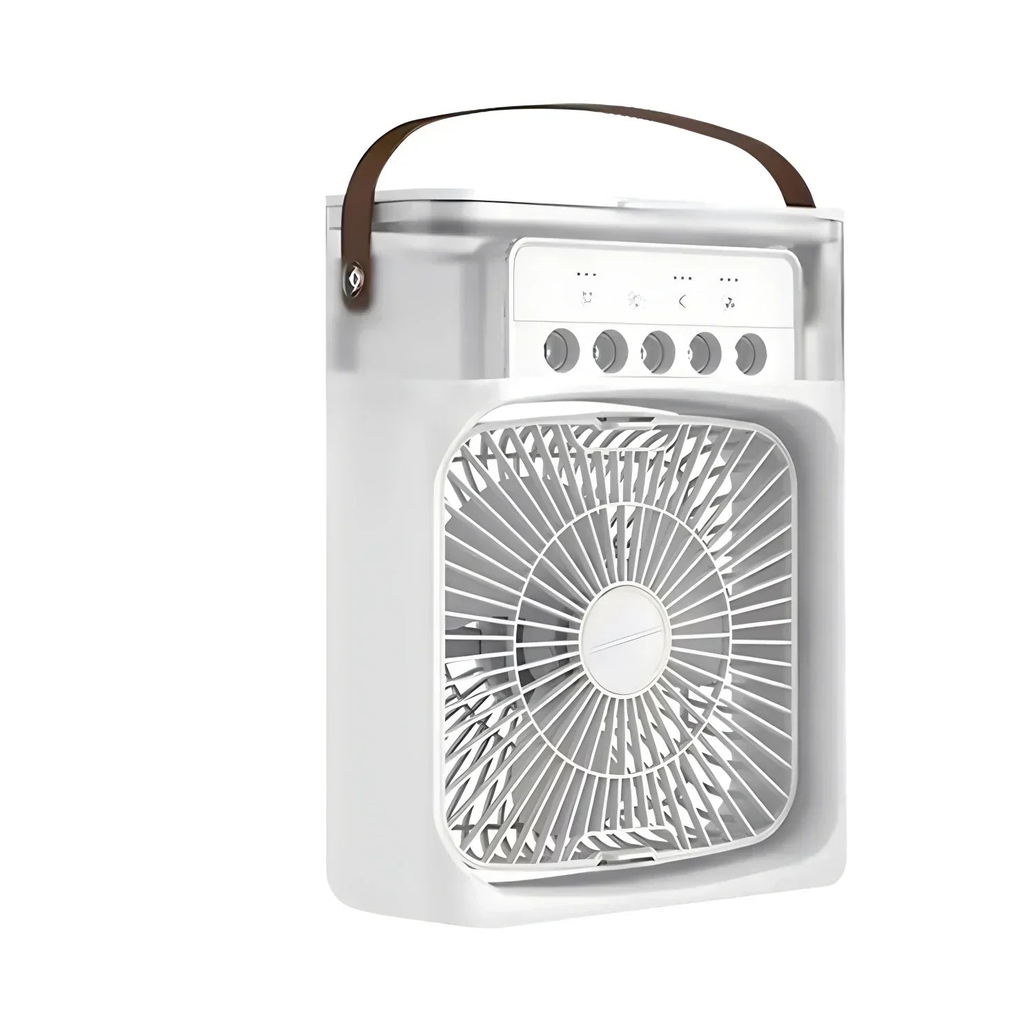 AquaGlow AirCool Luftkühler mit 600ml Tank & LED Beleuchtung